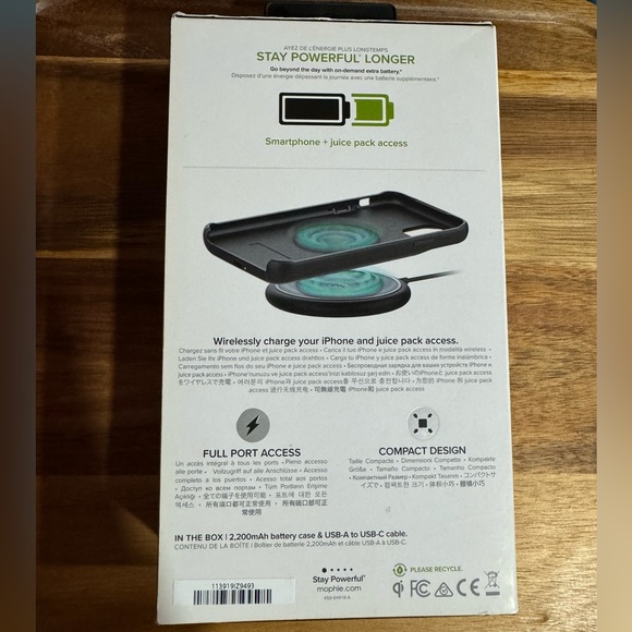Mophie 11 Pro Max Juice Pack Access Charging Phone Case - Picture 7 of 8